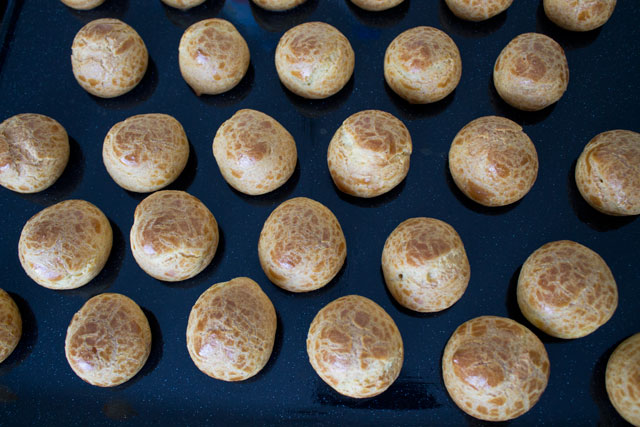 Cream puffs - Just baked