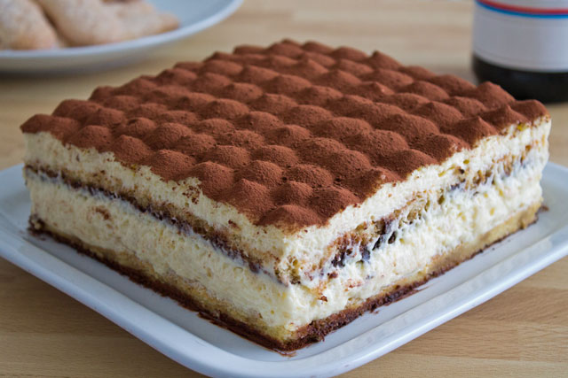 Tiramisù cake tiramisu Traditional â€“ Pastry Recipe: recipe Road original to