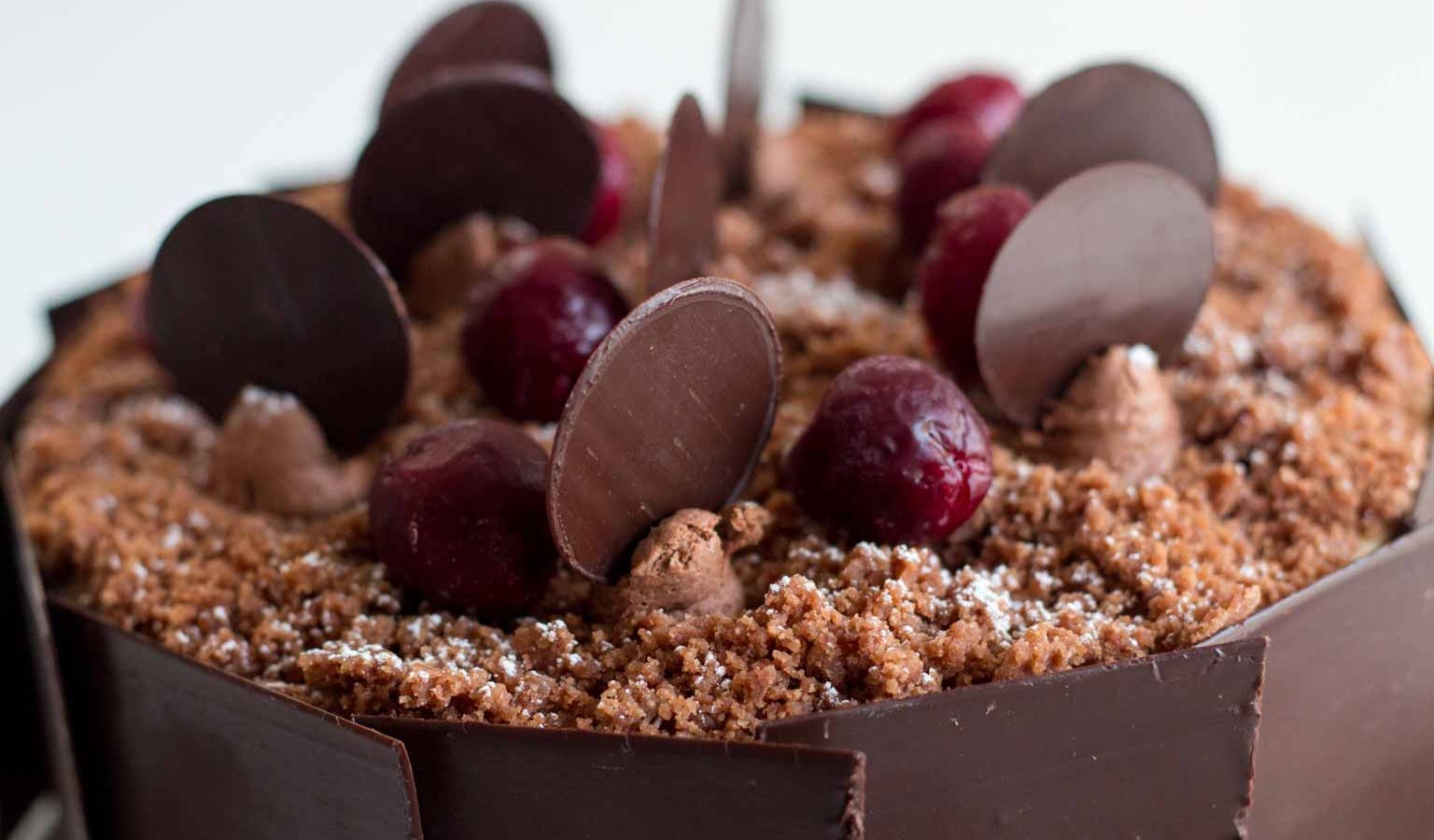 Choco Shaved Blackforest Cake