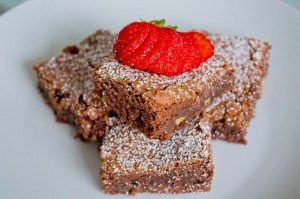 Chocolate fudge brownies