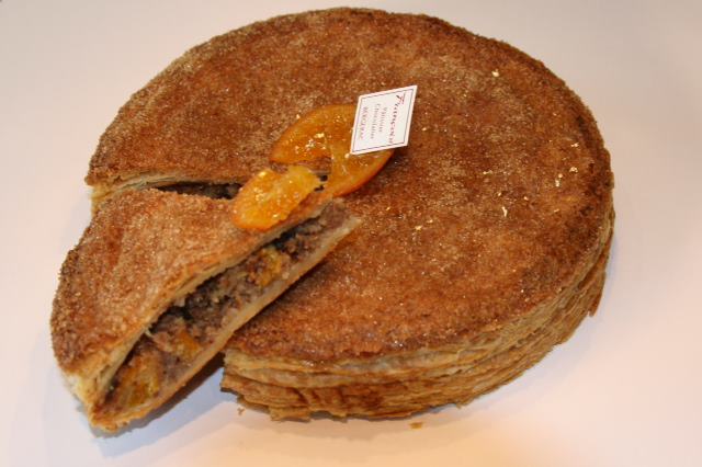 Galette - Francois Grander - Chocolate chips, candied orange zets and Grand Marnier