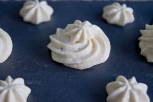 Whipped pistachio ganache