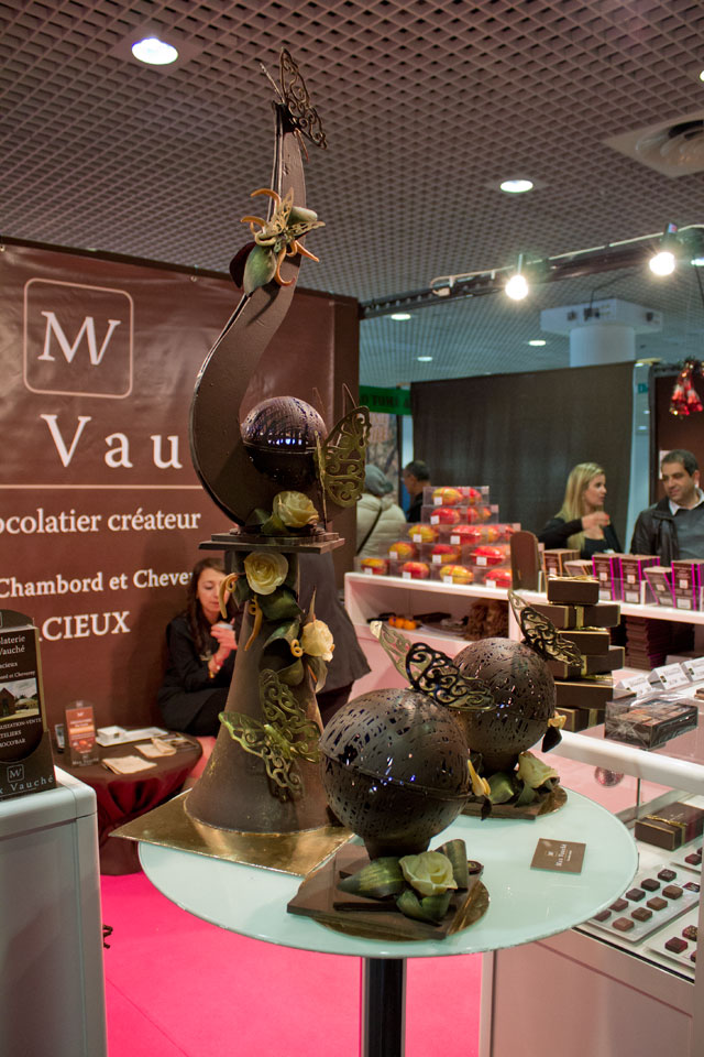 Showpiece at the stand of Max Vauché