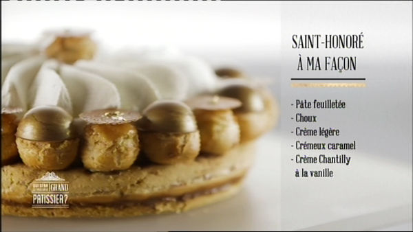 A modernized Saint-Honoré by Amaury - Qui sera le prochain grand pâtissier